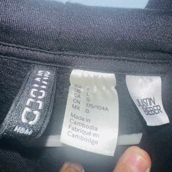 Justin Bieber Purpose Tour Cropped Hoody - Picture 5 of 6